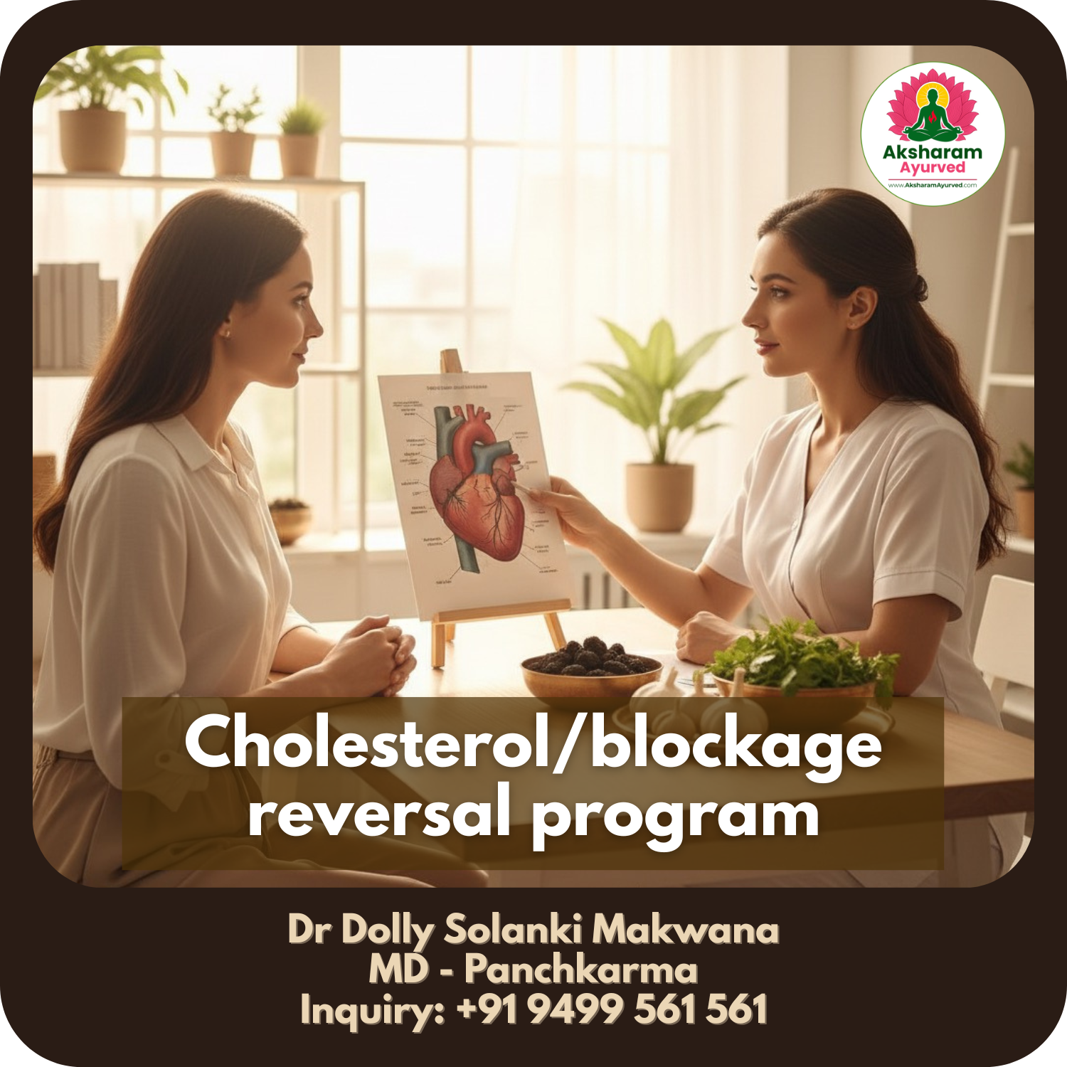 Cholesterol/Blockage Reversal Program