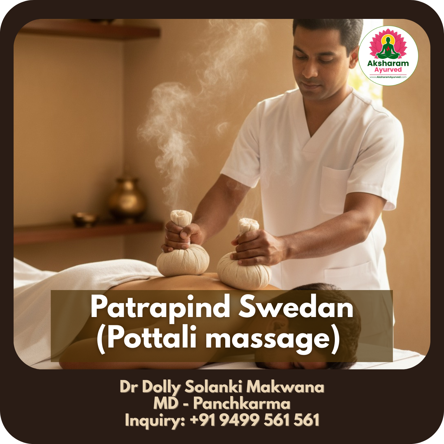 Patrapind Swedan (Pottali Massage)