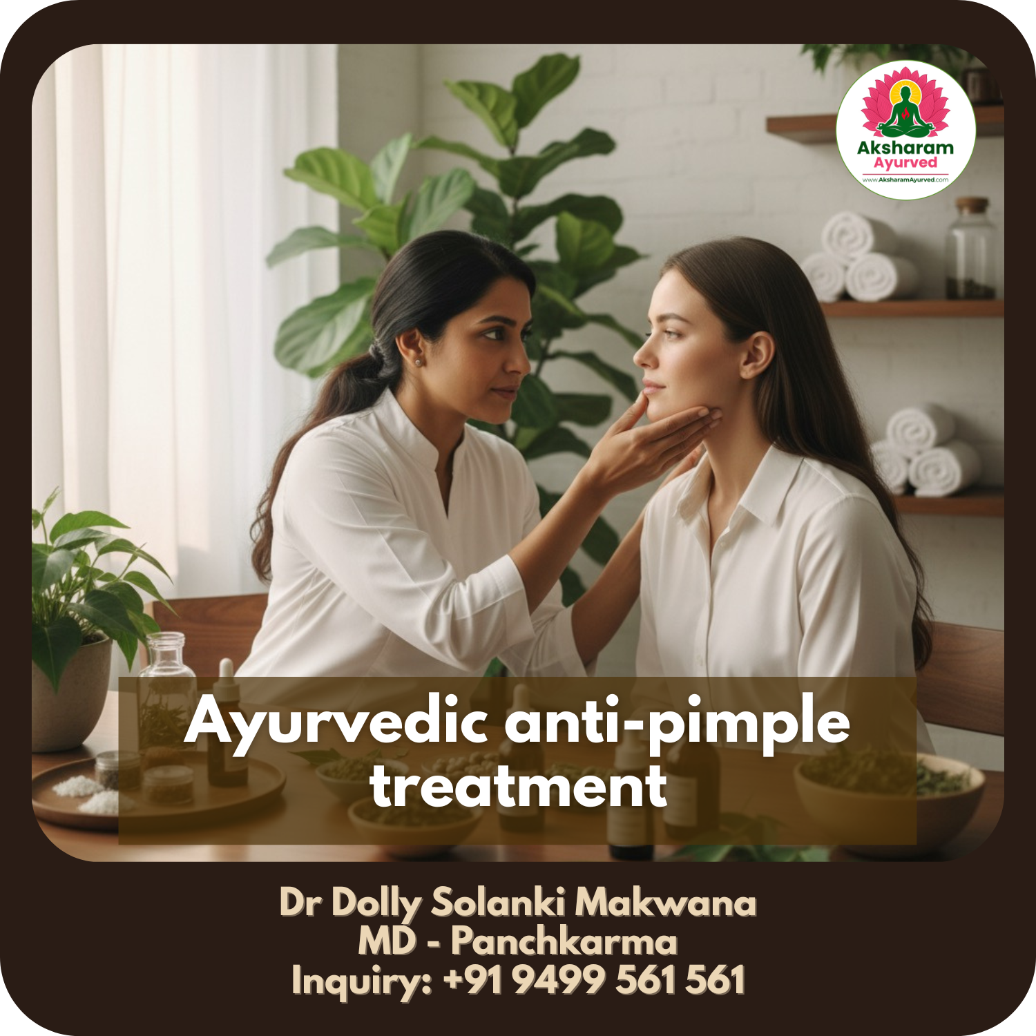 Ayurvedic Anti-Pimple Treatment